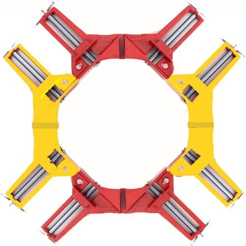 4pcs High quality thickened 90 Degrees Angle Clamp Right Angle Woodworking Frame Clamp DIY Glass