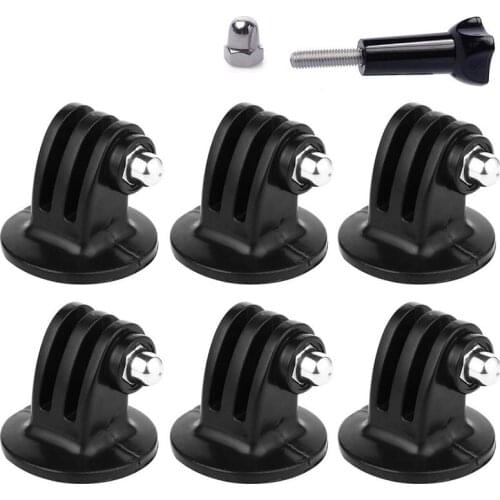 Tripod Mount Adapter For Gopro Hero 6, 5, 4, 3+, 3, 2, 1 Cameras (7 Packs)