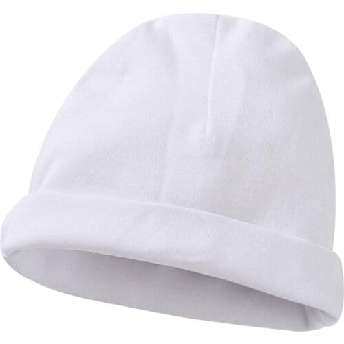 Kavkas Solid Baby Boys Hats Newborn Baby Girls Caps Cloths Bandana Bibs Baby Bibs Rompers Set