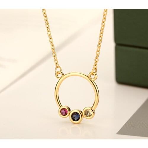 Aesthetic Zircon Round Pendant Necklace for Women Gold Lovely Hollow Animal Paw Prints Chain Choker Geometric Charms Jewelry New