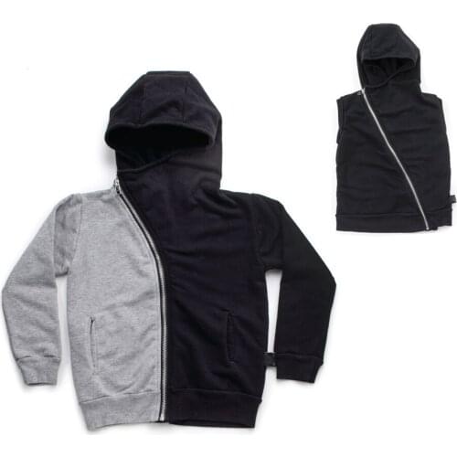 Kids Jacket 2021 Autumn Winter NEW StRafina Boys Girls Hoodie Jacket Baby Toddlers Cotton Hooded Top Coat Children Clothes Vest