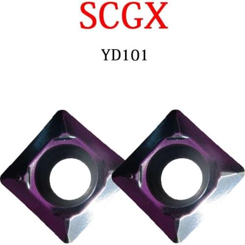 SCGX SCGX09T304-LC YD101 SCGX09T308-LH YD101 SCGX120408-LC YD101 CNC Machine Carbide Inserts 10PCS/Box For Lathe Cutter Tools