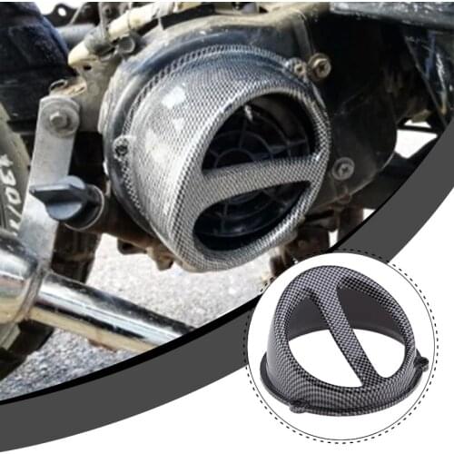 Motorcycle Air Scoop Fan Cover Cap for GY6 125/150cc Scooter 152QMI 157QMJ Motorcycle Mid-Frame Air Deflectors Air scoop mounts