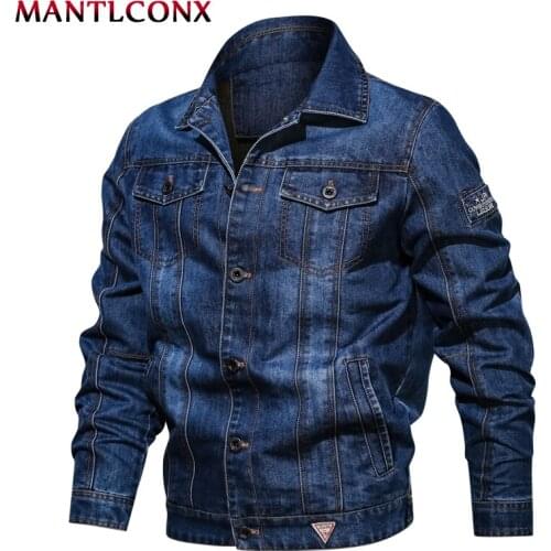 Мужские джинсовые куртки MANTLCONX China At AliExpress