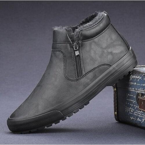 9152 Mens Sneakers Winter Boot Men Loafers Shoes Fashion Slip on Men Driving Shoes Soft Sapato Masculino Mocassin Homme