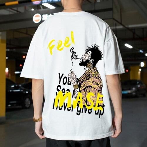 Print Punk Rock Gothic Tshirts Streetwear Hipster Hip Hop Casual Tees Shirts 2021 Men Tops