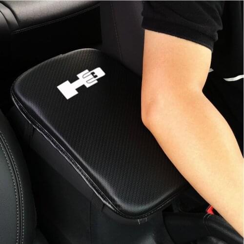 Stylish and soft Pu Leather Car Armrest Storage Protection Cushion For Hummer H3