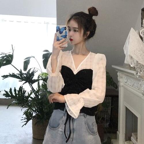 Women Blouse Autumn Long-Sleeved Top Women Blusas Mujer De Moda