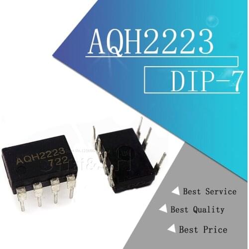 10pcs AQH2223 solid state relay IC chip Manifold DIP7 new original