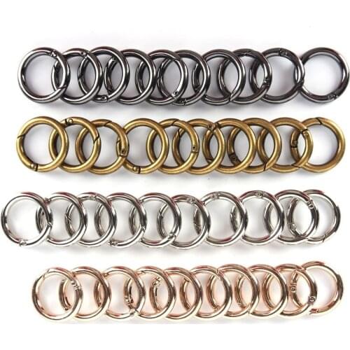 10 Pcs/lot High Quality Rings Hook Bag Accessories Rings Hook 4 Colors Wholesale