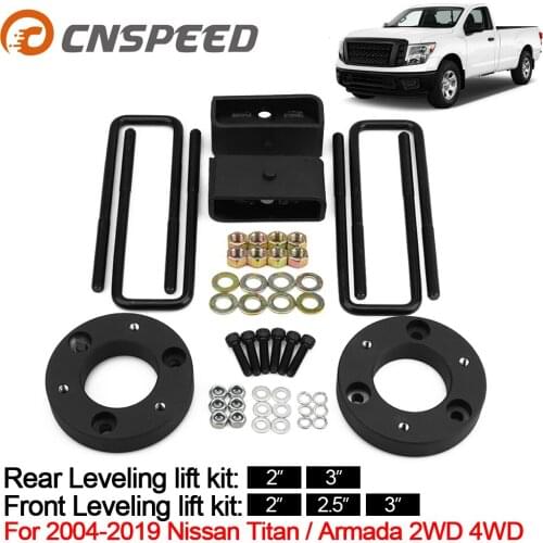 2004-2019 Fits FOR Nissan Titan 2.5" Front 3" Rear Leveling Lift Kit 2WD 4WD
