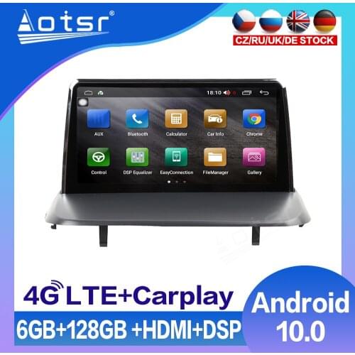 Car Radio Player For Peugeot 3008 5008 Android Screen GPS Navigation Multimedia DVD Player 6GB+128GB Touch Stereo Unit Carplay