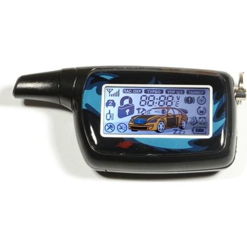 Car remote for Scher khan Logicar 4 Logicar 3 lcd remote controller two way car alarm system car alarm keychain