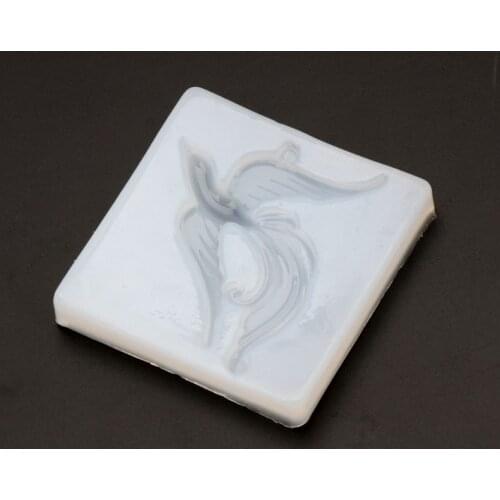 Beatuy Bird Phoenix Pendant Jewelry Silicone Mold DIY Craft Tool Jewelry Making 97QE