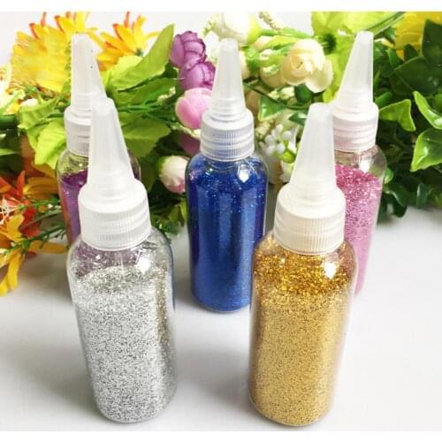 50g Glitter Powder Sparkly Long Lasting DIY High Gloss Multifunctional Floral Decoration Powder Crafts