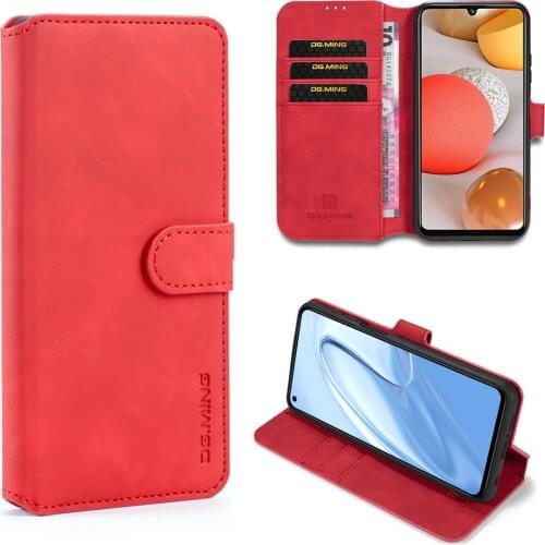 Case For Samsung Galaxy A50 A30S 50S Leather Luxury Magnetic Leather Wallet Phone Case Protective Shockproof Full Cover