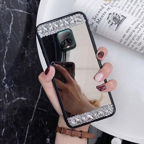 Diamond Case For Xiaomi 10X 10T 10 K20 K30 Pro 5G Phone Cases For Xiaomi Redmi 9AT 9A Note 9 9S 8 8T 8A 7 6 5 Pro A2 Lite Cover