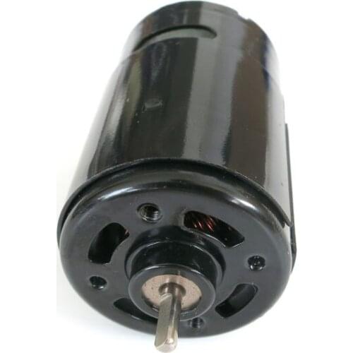 Black 550 Model DC motor 6V-18V 12V High torque Low noise Long life D shaft DIY remote control car/ Suvs motor 7.4V 10400RPM