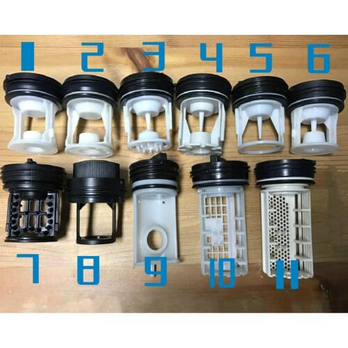 Washing Machine Parts drain pump filter cap plastic plug for all drum washing machine haier Galanz midea hisense