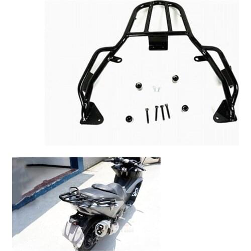 For KYMCO AK550 AK 550 2017 2018 AK-550 Rear Side Saddle Bag Box Motorcycle Luggage Rack Carrier Side Box Bracket