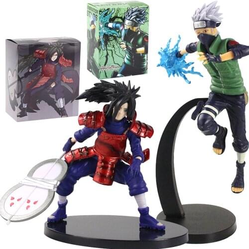 15cm 25cm Shippuden Figures Kakashi Hatake Madara Uchiha Vibration Stars Anime Collectible Model Toys