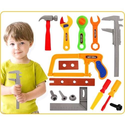 Children Repair Tools Pretend Play Environmental Plastic Engineering Maintenance Tool Toys Gifts 19/32/37PCS