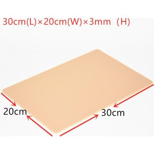 One Thicken Tattoo Practice Skin Blank Silicone Permanent Needles Eyebrow Tattoo Machine Practice Skin Blank Sheet Eye Makeup