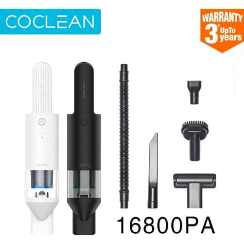 2020 New COCLEAN Cleanfly Handheld Vacuum Cleaner FV2 for Car home Portable Wireless Dust Catcher 16800PA Strong Cyclone Suction