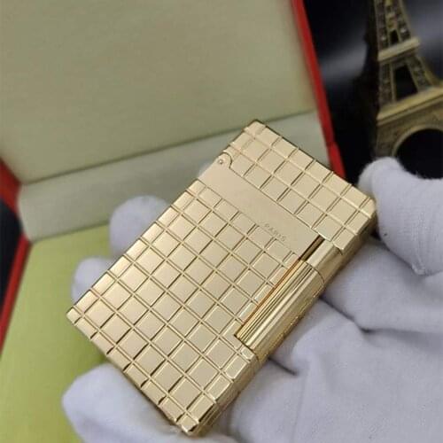 100% brand new made in China retro original DuPont bright sound lighter windproof lighter electronic lighter