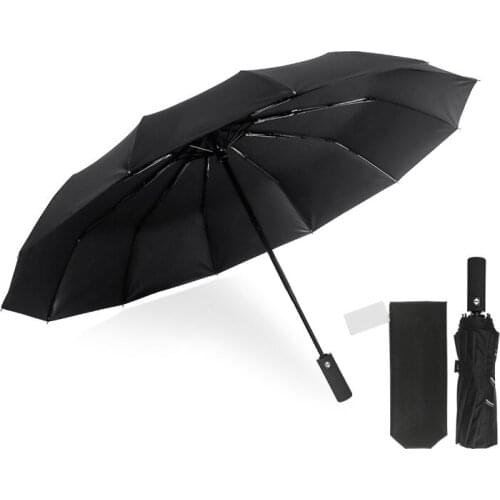 4s Germany For Mercedes-Benz Car Umbrella Original Black Glue Sunscreen 12 Bone Automatic Folding Rainproof Umbrella