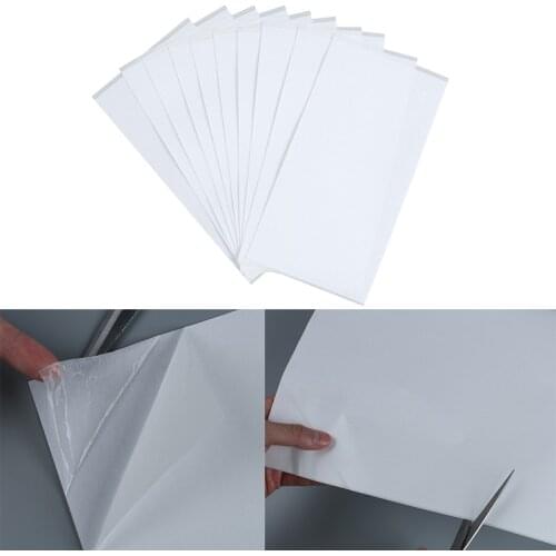 Mixed Clear Double Sided Adhesive Sheets 10pcs/set Perfect For Sticker Card Photo Album Making Scrapbooking DIY Embossing Decor