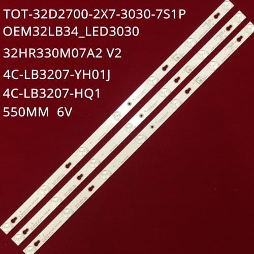LED strip For L32F1620B TCL 32S3750 32D2700 L32F3301B L32F3303B L32E181 L32F1680B 4C-LB3207-HQ1 32HR330M07A V2 0EM32LB34