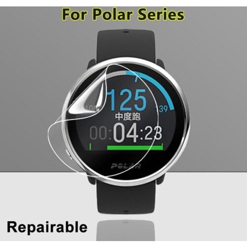 Ultra Slim Clear Screen Protector For Polar Ignite 2 Vantage V M V2 M2 Titan Unite Grit X M200 Soft TPU Hydrogel Film -Not Glass