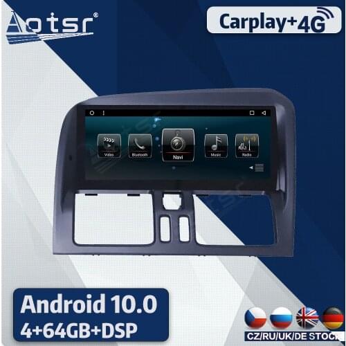 Android 10 For Volvo XC60 2009 2010 2012 2016 Car DVD GPS Navigation Auto Radio Stereo Video Multimedia Player Carplay HeadUnit