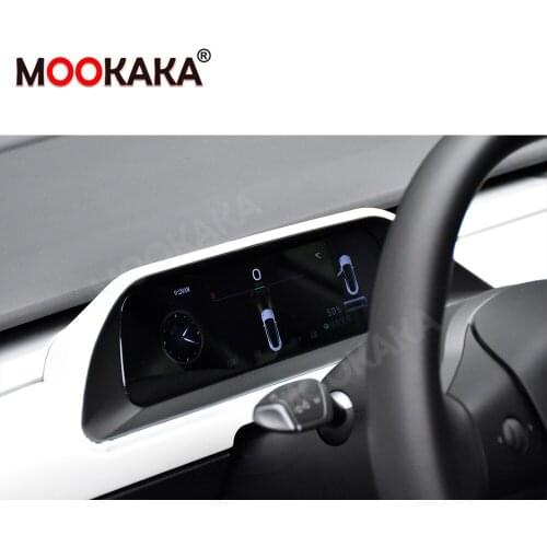 For Tesla Model 3 Y Digital Performance LCD Android Car Instrument Dashboard Display Head Unit GPS Navigation Multimedia carplay
