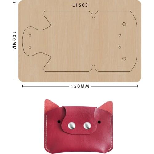 Knife mold Diy craft diy die cut wooden dies Wallet card case decoration cutting mould Suitable for big shot sizzix machines