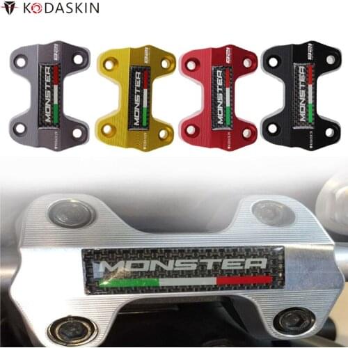 KODASKIN Handlebar Clamp Increase Mount fit for Ducati Monster 821