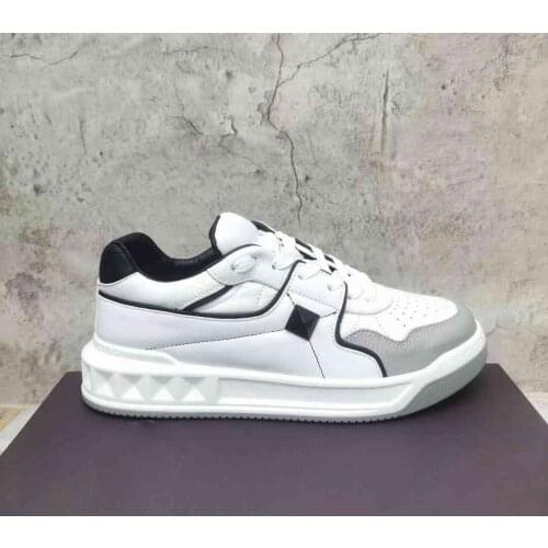 Platform Sneakers Men Flat Zapatillas Hombre Lace-Up Shoes Round Toe Male Shoes Mixed Colors Tenis Masculino 2021 High Quality