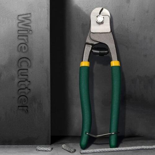 Wire Cutters Steel Wire Scissor Wire Breaking Pliers Special Wire Cutting Pliers 8 Inch CR-V Forged Labor-saving Cable Cutter