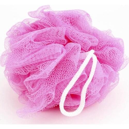 Loofah Bath Ball Mesh Sponge Nylon Mesh Brush Shower Ball 5g Soft Body Cleaning Mesh Brush LX8377