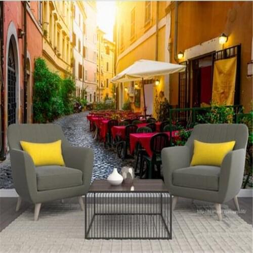 Wallpapers Youman custom 3d photo mural living room frescos Roman city street view TV background non-woven fabric wallpaper