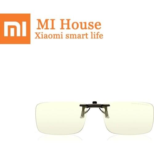 Xiaomi TS Clip Glasses 35% Anti-blue-rays TAC Lens Zinc Alloy Clip 110 Degree Random Upturn Eye Protection Mijia Mi