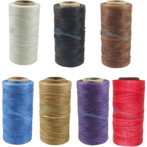 One pcs 300 yards Leather thread Sew wax line tensile strength Use For Wallet Bag Pick color 7 Choice