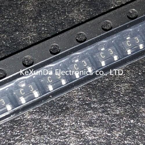 100PCS 1SS226 C3 SOT-23 Original IC TRANSISTOR Patch triode