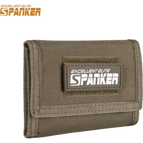 EXCELLENT ELITE SPANKER Wallet Card Bag Tactical Waterproof Wallet ID Holder Money Bag Mens Pouch Outdoor Wallet Military
