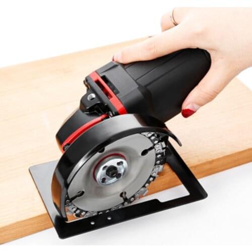 Adjustable Thickened Steel Angle Grinder Balance Bracket Holder Cutting Machine Base DIY Woodwoking Tools Angle Grinder Holder