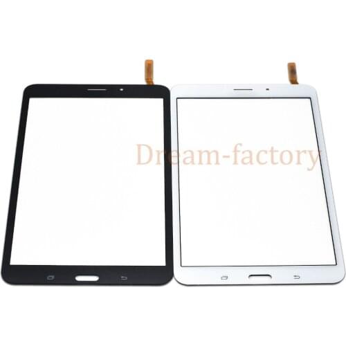10pcs Touch Screen Digitizer Glass Lens for Samsung Galaxy Tab 4 8.0 T330 T331 DHL Repair Part Replacement
