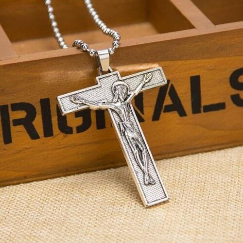 Slavic Pendant Orthodox Eastern Church Female Male Cross Hotset Men Chain Christian Hot Sell Jewelry Russian Necklaces