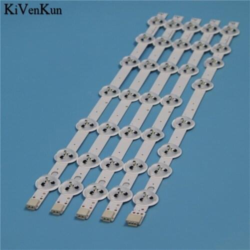 TV Lamp LED Backlight Strip For HI-LEVEL 40HL550 Full HD Smart TV Bar Kit LEDS Band 40DLED_AB-TYPE_REV02 VES400UNDS-2D-N02 Ruler