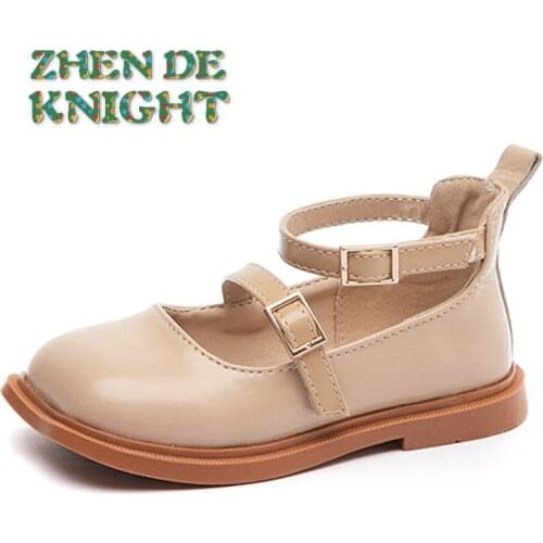 Girls Shoes Children Leather Shoes Spring New Fashion Single Shoes Baby Roman Princess Sandals 2021 Summer Dropshipping